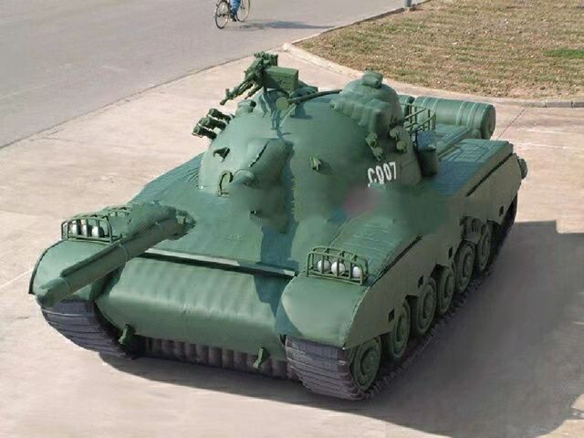 怀柔充气坦克战车